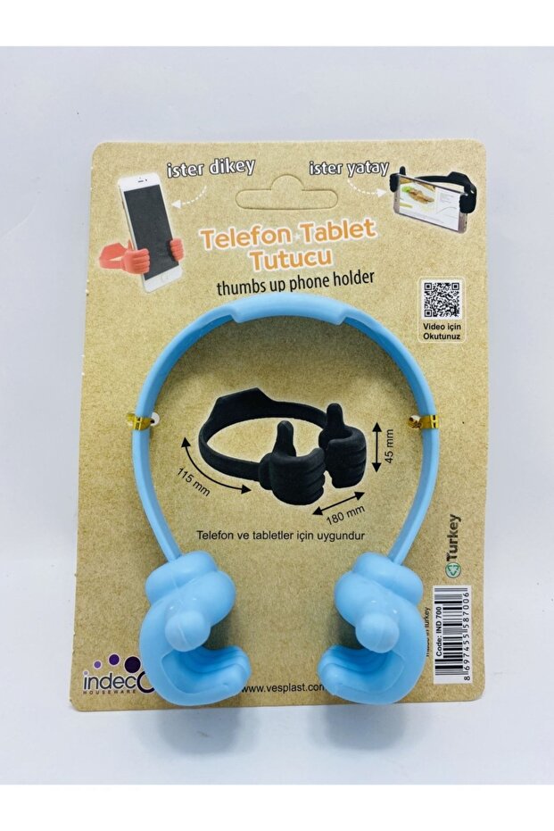 Phone Tablet Holder Blue