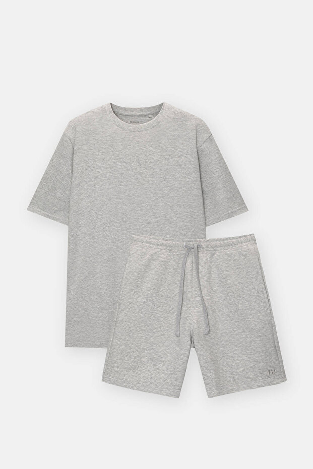 Basic bermuda ve t-shirt paketi - 5