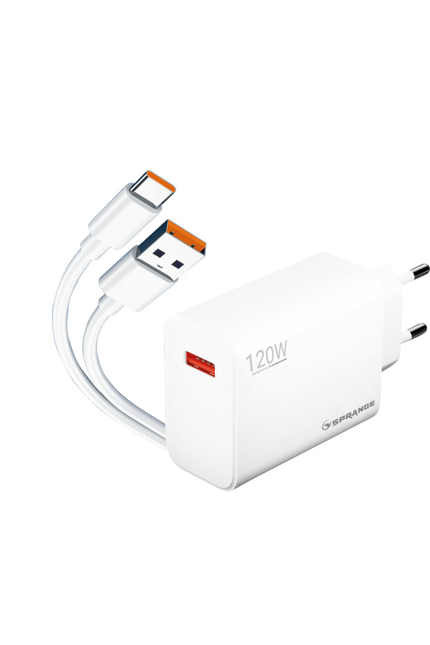 120W Ultra Hızlı TYPE-C Şarj Aleti USB To TYPE-C - 1