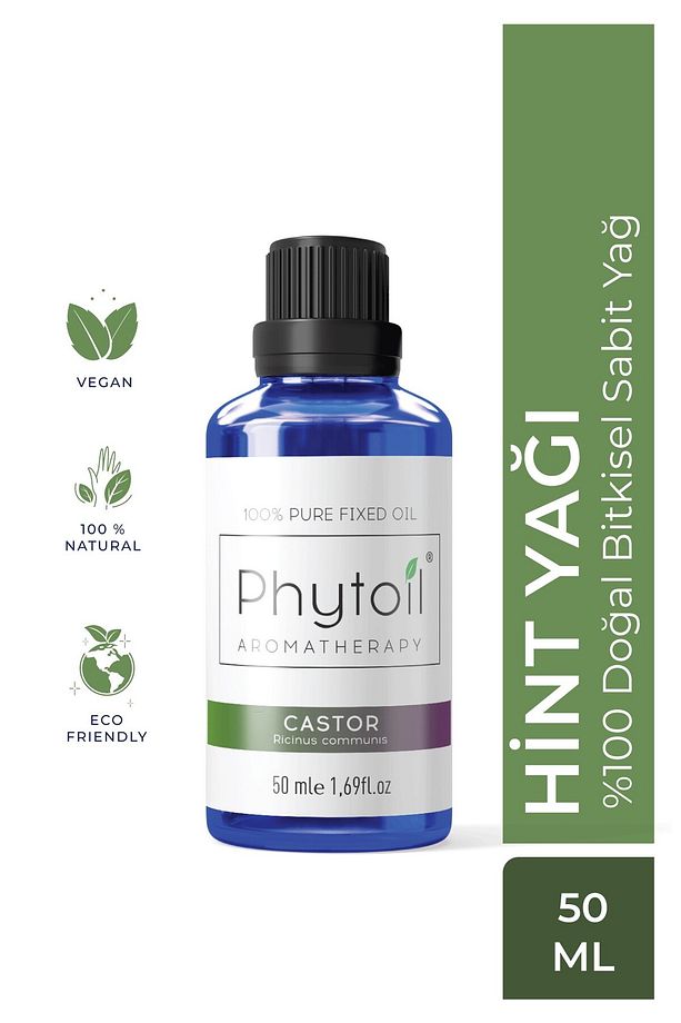 Organik Hint Yağı- Castor 50 ml - 1