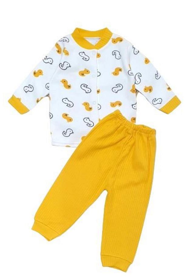 Civcivli Bebek Pijama Takım - 1