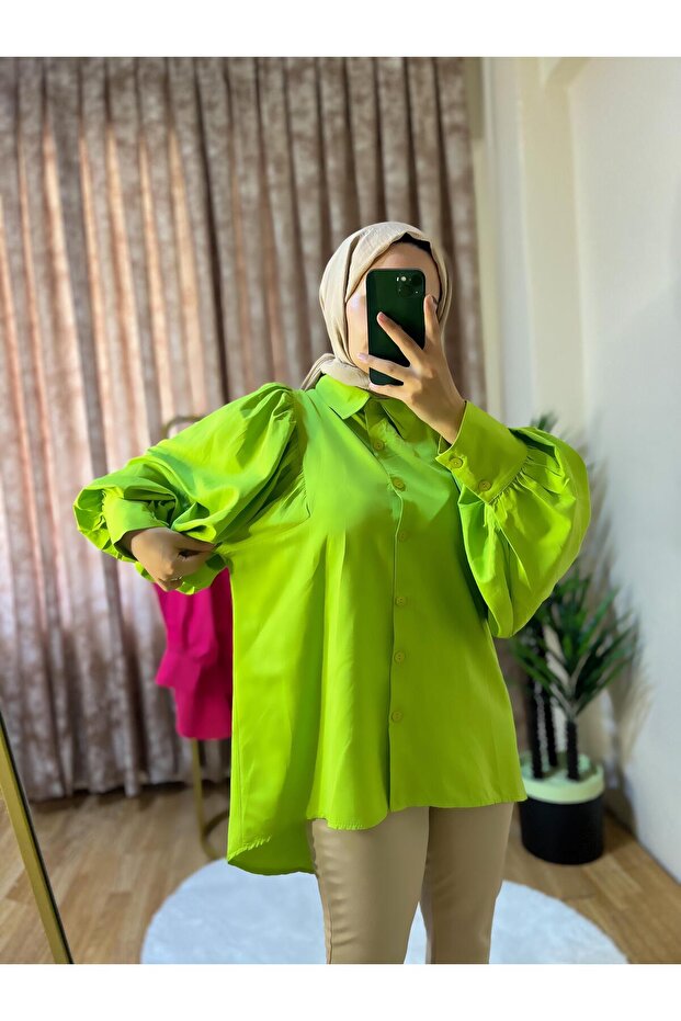 BALON KOL GÖMLEK - 6