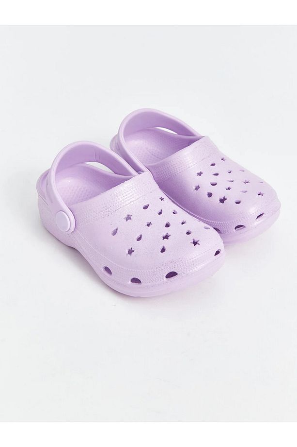 LCW STEPS Baskılı Delikli Kız Bebek Plaj Sandaleti - 2