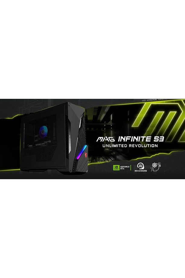 MAG INFINITE S3 14NUC5-1437EU I5-14400F 16GB DDR5 1TB SSD RTX 4060 VENTUS 2X 8G W11 GAMING DT - 2