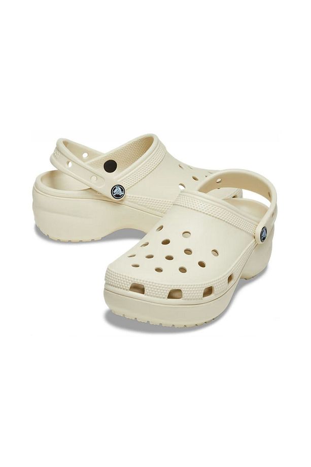 Classic Platform Clog W - Bone - 4