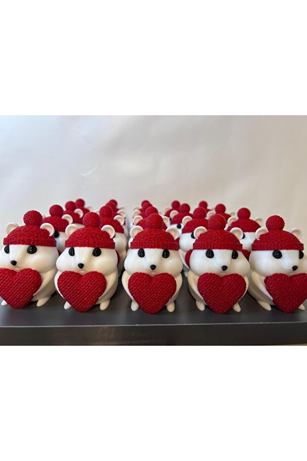 3d Renkli Baskı Hamster - 4