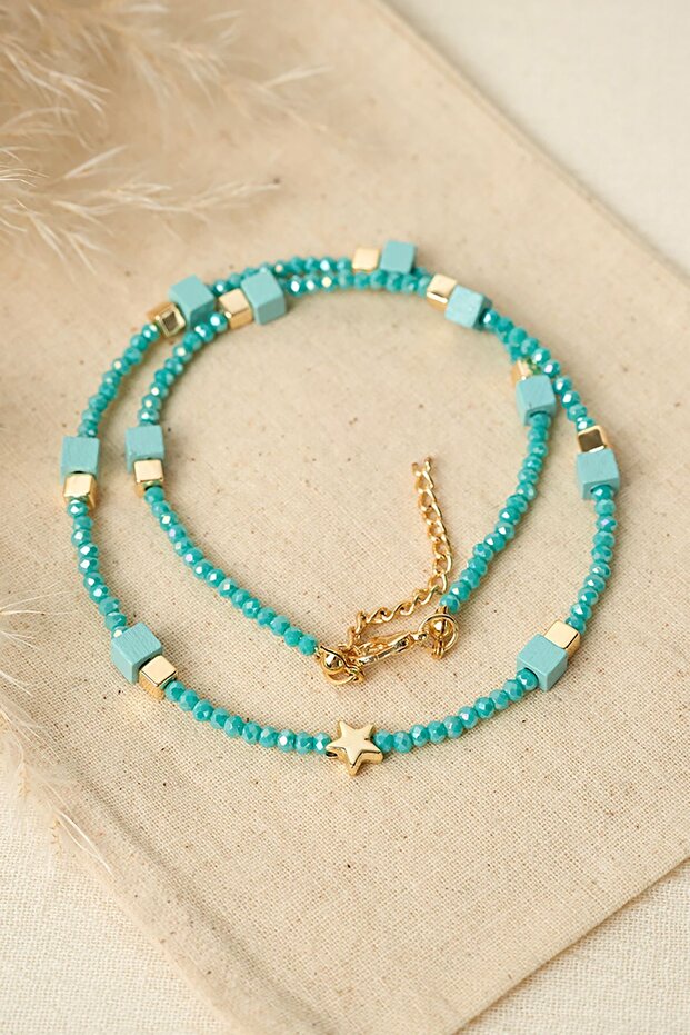 Star Model Stoned Women's Necklace