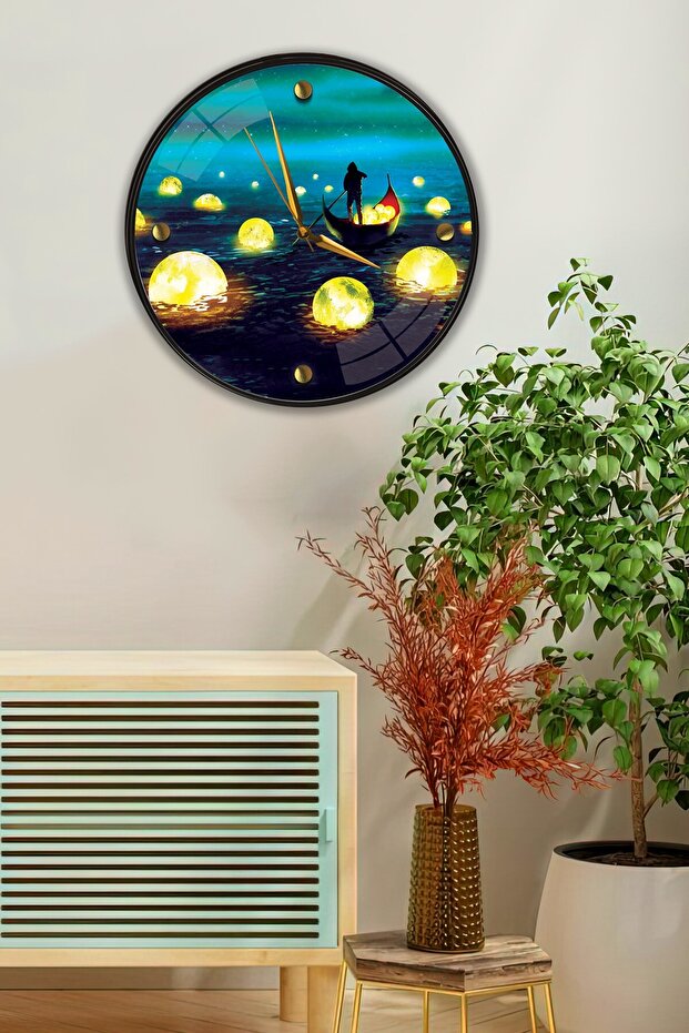 ساعة ضوء ليلية - 29 سم - 1