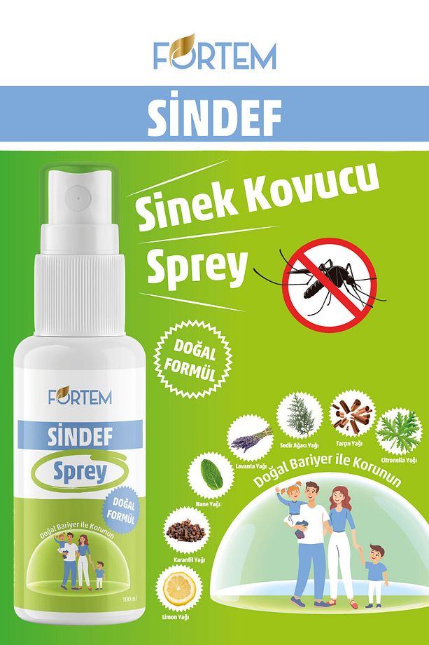 SİNDEF Sinek Kovucu Vücut Spreyi - 1
