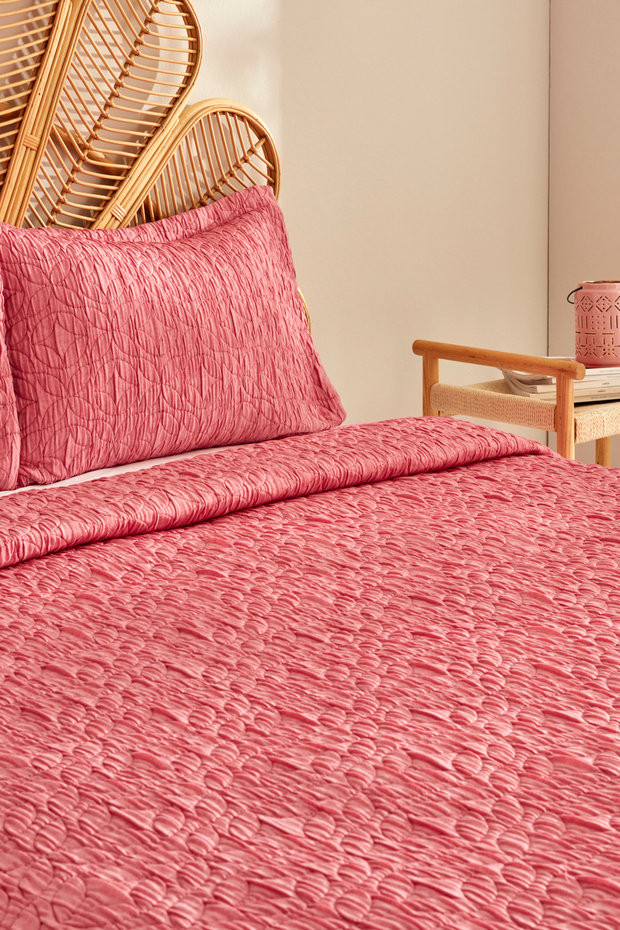 Fuchsia Rody Double Bedspread - 3