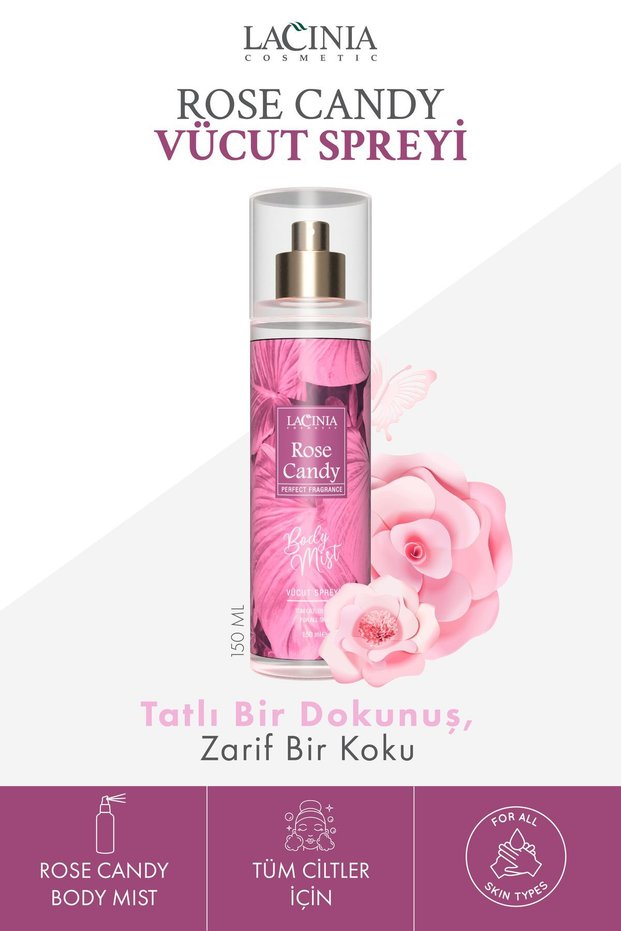 BODY MIST - ROSE CANDY 150 ml