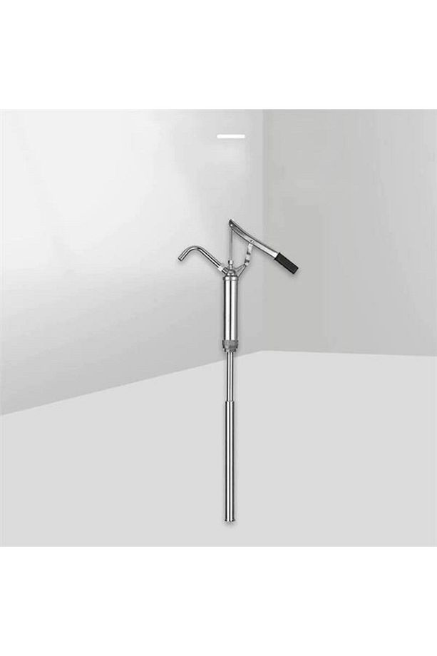 Paslanmaz Manuel Varil Pompası 20lt/dk, Mazot Yağ Pompası - 7