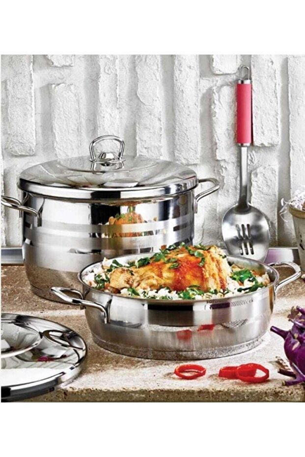 Flavia 32x20 Çelik Tencere - 1