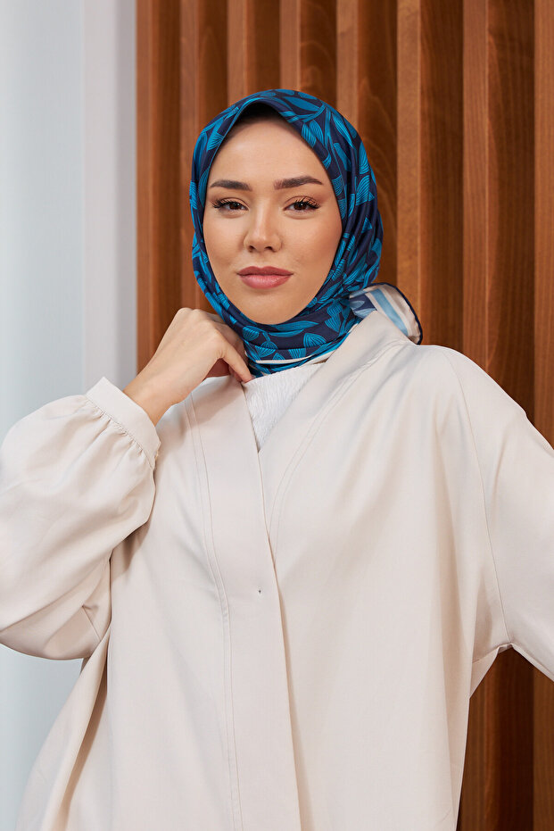 Sura (SATEN) Silk Scarf 11397-s05