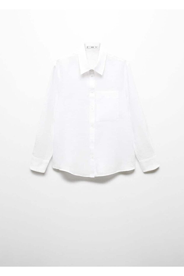 %100 keten gömlek - 2