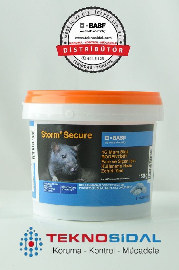 Storm Secure Fare Ve Kemirgen Zehiri ,badem - 1