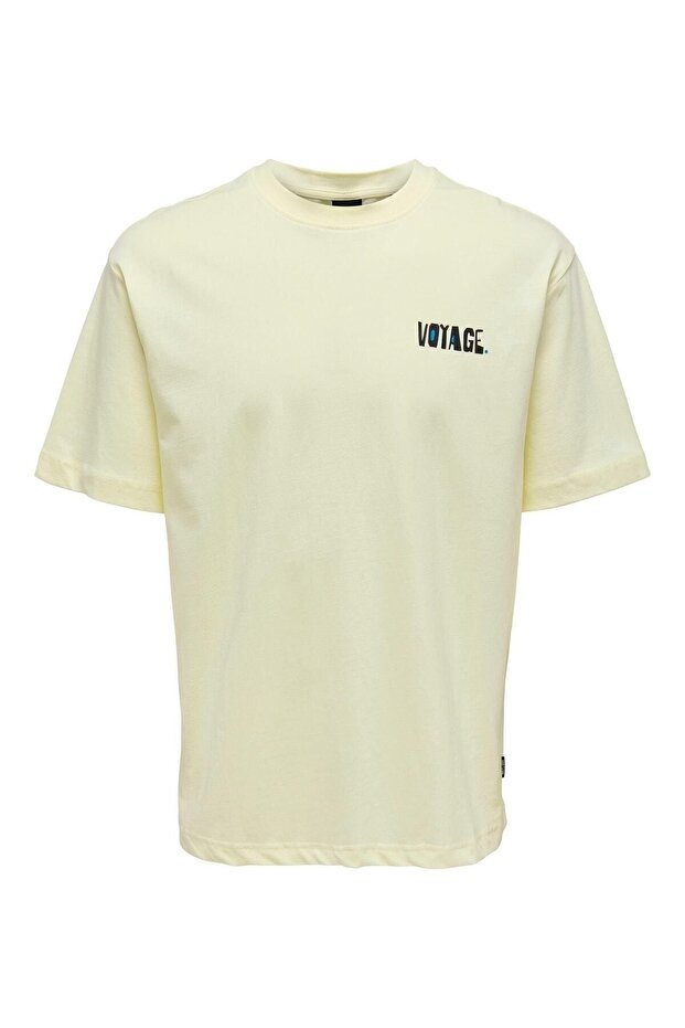 تي شيرت رجالي باللون البيج من Pilot Rlx Summer Ss22025301-06