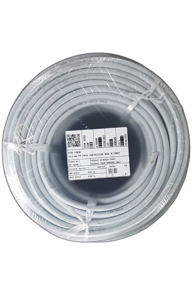 3x2.5 Mm2 Ttr Cca Kablo - Tam Kesit (1 Mt) - 1