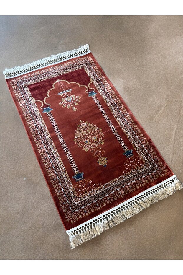 Lüx Bambu Halı Seccade - 1