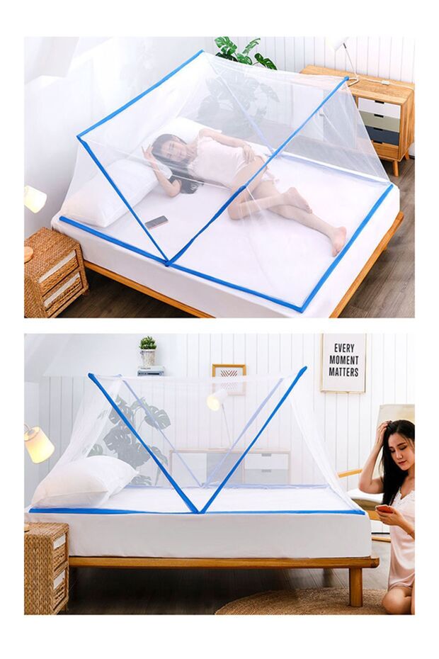 Katlanabilir Çift Kişilik Kamp Cibinlik - 6