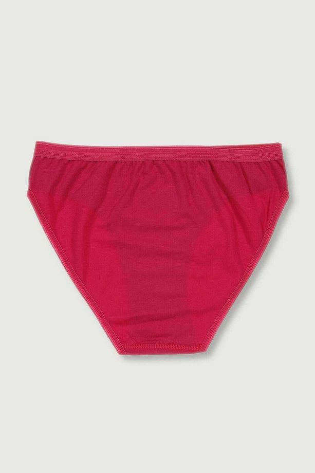 Kadın Pembe 3'lü Paket  Bikini Külot ELF568T0635CCM3 - 4