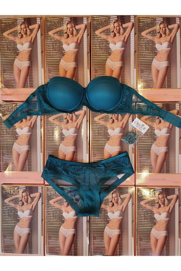 مجموعة حمالات مدعومة من مونيكا - 1