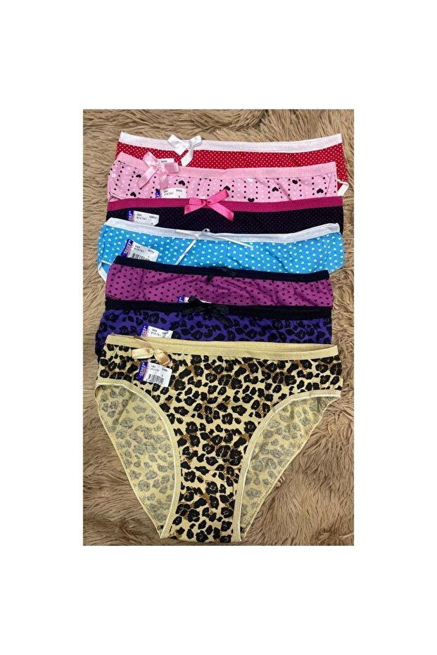 Star 3-Piece Women's Bikini Panties Mixed Color S1065
