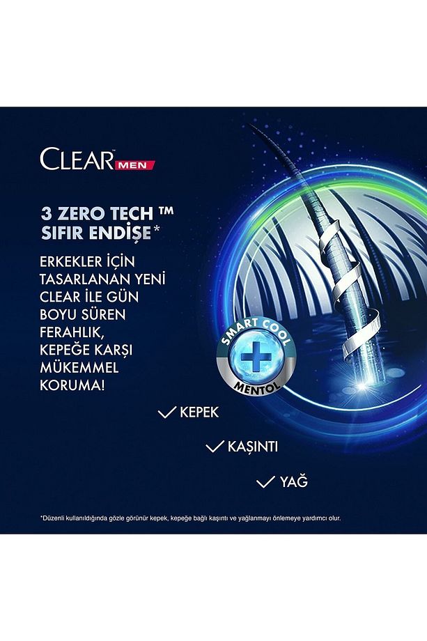 Erkek Sprey Deodorant Epic Fresh 48 Saat Etkileyici Koku 150 Ml X3 + Clear Men Şampuan 180 Ml - 7