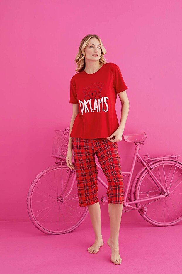 طقم كابري قطن ليكرا - 2