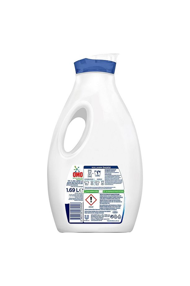 Active Oxygen Etkisi Sıvı Çamaşır Deterjanı Beyazlar Için Leke Çıkarıcı 1690 ml X2 - 9
