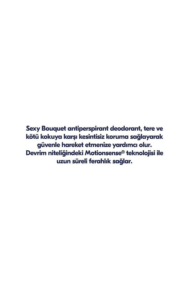 Kadın Sprey Deodorant Sexy Bouquet Ter Kokusuna Karşı Koruma 150 Ml X3 Adet - 5
