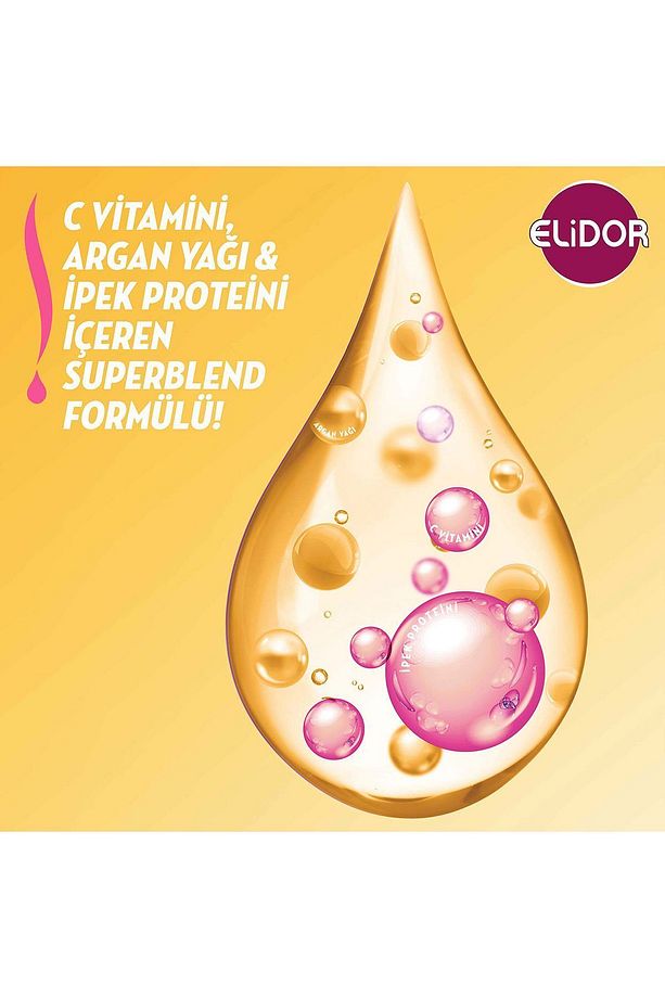 Superblend Saç Bakım Şampuanı Ipeksi Yumuşaklık Argan Yağı Ipek Proteini C Vitamini 400 ml X3 - 4