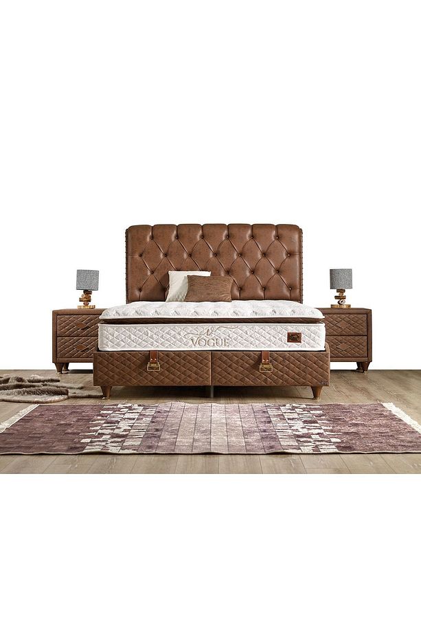 Vogue Baza Çift Kişilik 200x200 Cm (YATAK VE BAŞLIK FİYATA DAHİL DEĞİLDİR) - 3