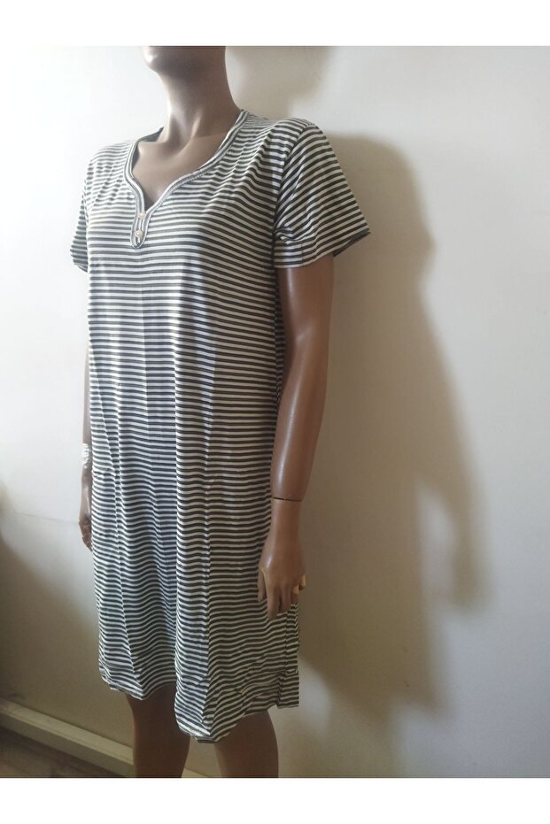 Baskılı Gecelik-Elbise - 2