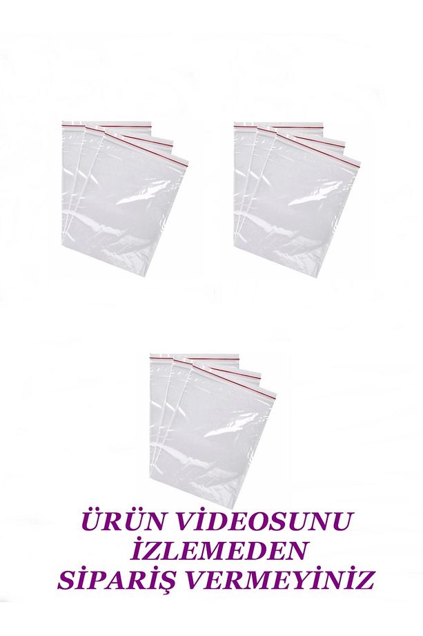 750 Adet 5x5 Cm Kilitli Poşet , Kilitli Naylon Torba , Şeffaf Ambalaj Poşeti , Kına Çerez Poşeti - 7