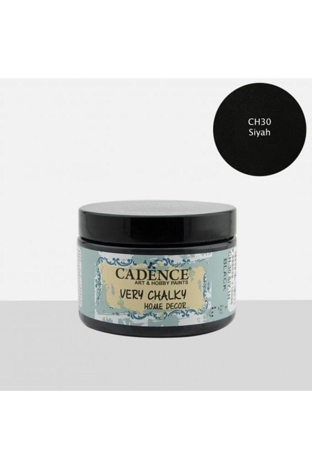 Very Chalky Home Decor Mobilya Boyası 150 ml 30 Siyah - 1