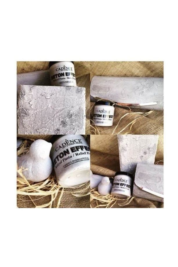 Beton Effect Rölyef Pasta 250 ml. (350 gr.) - 5