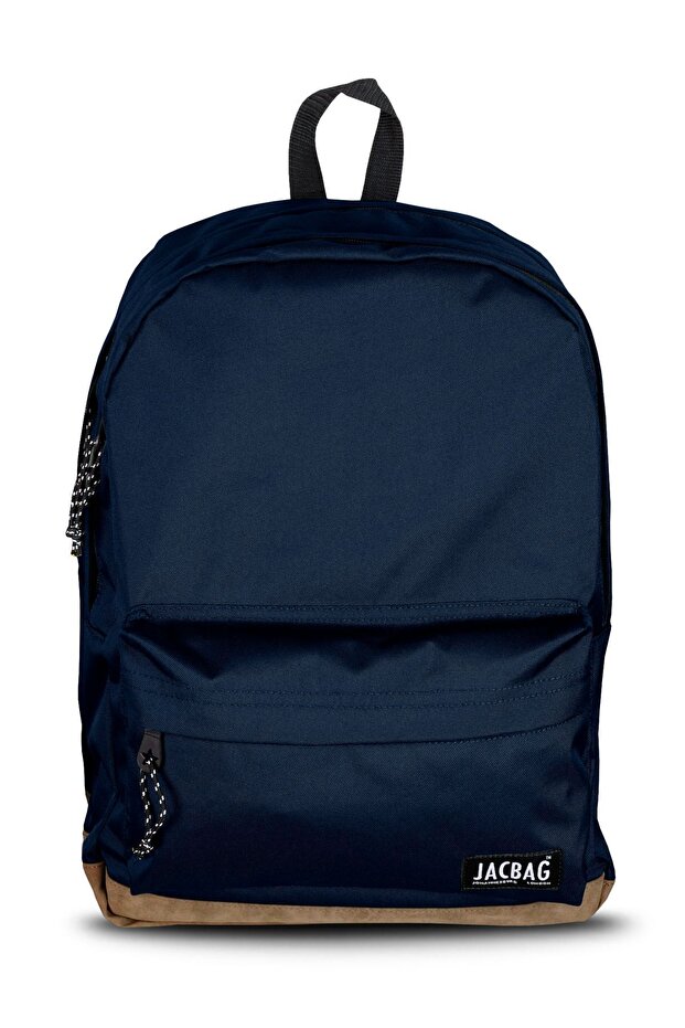 حقيبة ظهر مكونة من قسمين مصنوعة من الجلد - 2