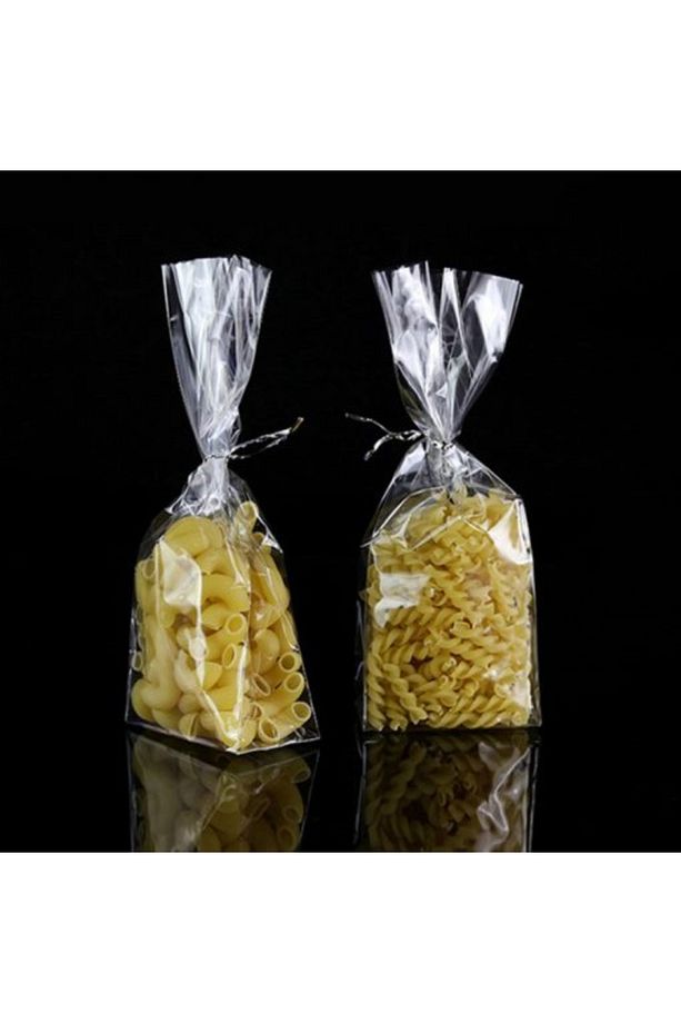 Kare Tabanlı Körüklü Şeffaf Opp Oturan Poşet 8x26 - 100 Adet - 2