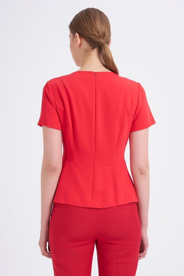 Blz-nakış Işlemeli Bluz - 2