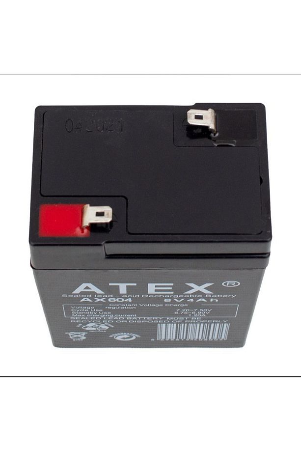 6 Volt 4 Amper Akü ( 6 V 4 Ah ) Kuru Akü Oyuncak Araba- Işıldak - 2
