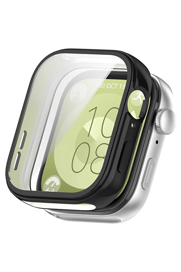 حافظة حماية كاملة لساعة Huawei Watch Fit 3 وواقي شاشة