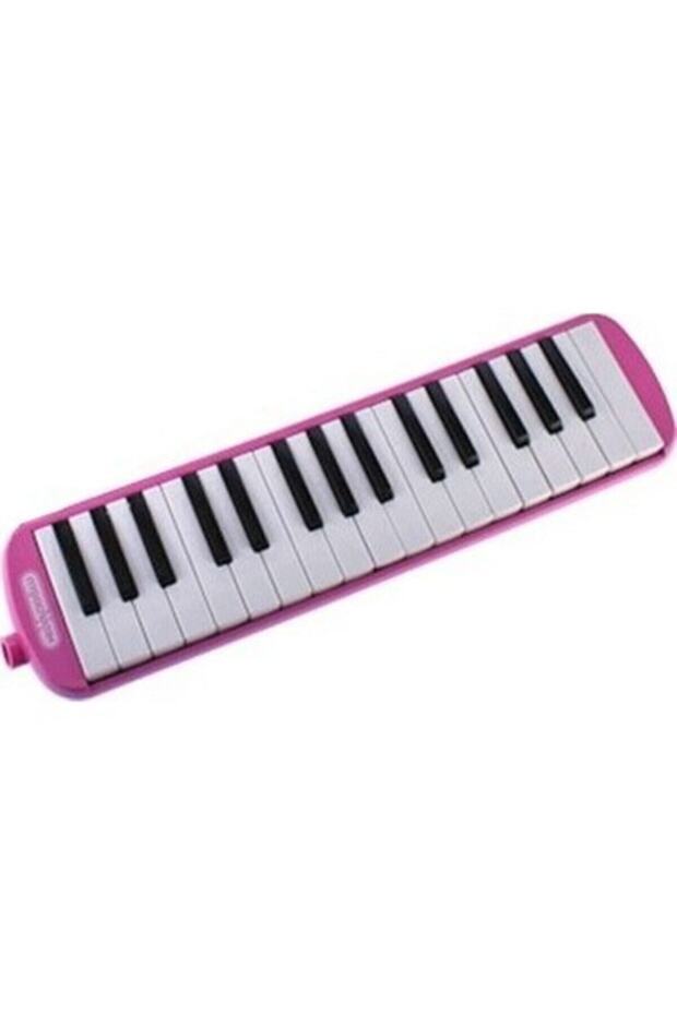 Melodika Pembe 32 Tuşlu Melodika + 1 Adet Pembe Flüt Hediyeli - 3