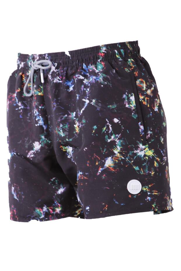 Erkek Siyah Deniz Şortu - 2