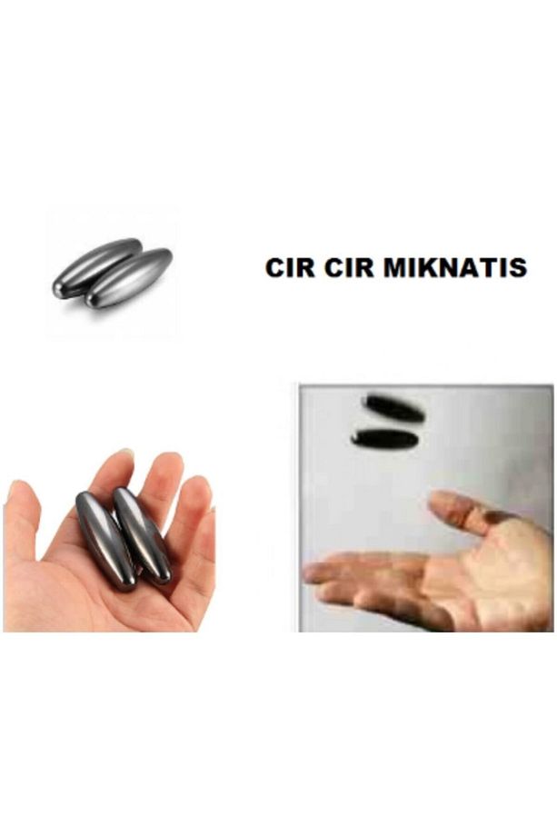 Cırcır Mıknatıs Stres Mıknatısı Stres Taşı 10 Adet Stres Taşı - 1