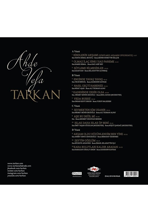Tarkan - Ahde Veda - 2