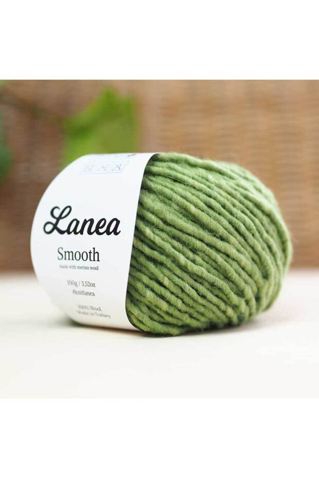 Smooth Merino Yün Ip / 32 Yeşil Kırçıllı - 1