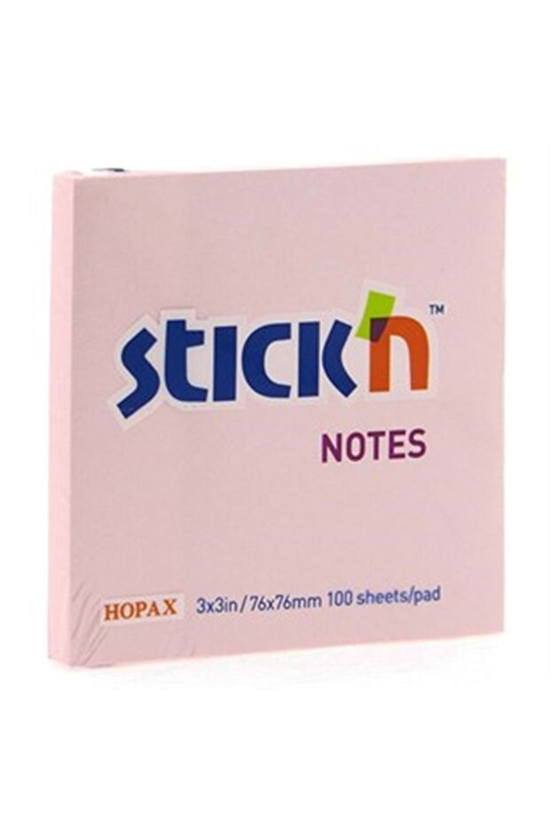 Stickn Pastel Pembe Postit 76 X 76 mm - 1