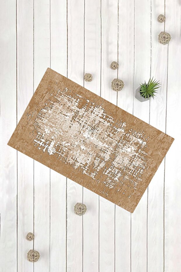 سجادة باب مزخرفة متعددة الأغراض بنمط ذهبي حديث - 1