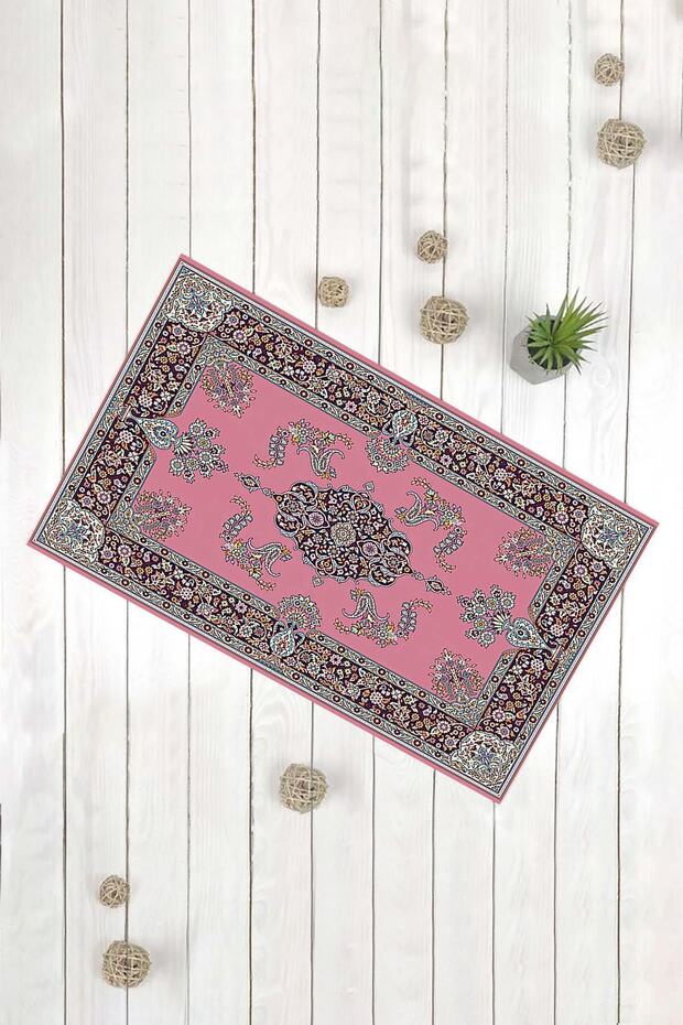Classic Pattern Pink Blue Multi-Purpose Decorative Door Mat